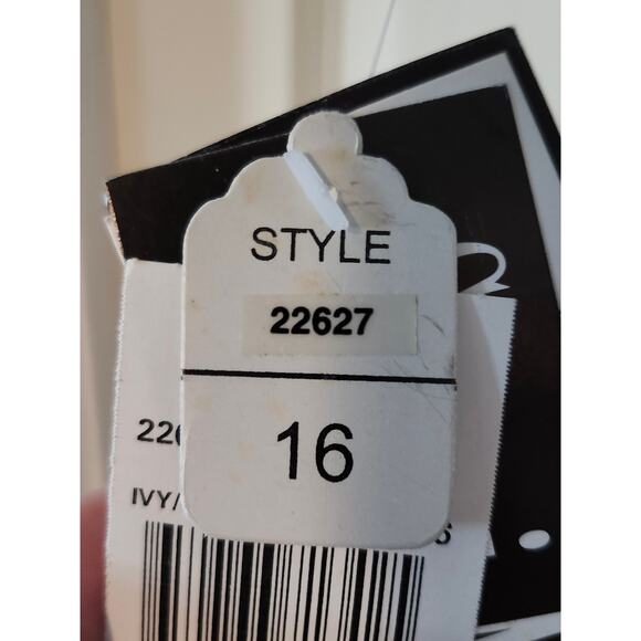 New Sheri Martin 16 DRESS Hawaii Tropical Island Fit Flare Post Card Travel - Picture 3 of 8